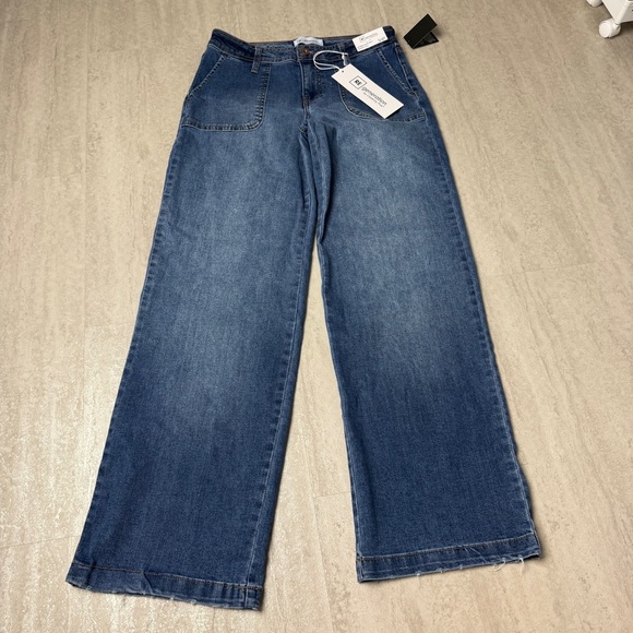 Celebrity Pink jeans wide leg pork chop pockets size 5 27 - Picture 4 of 13